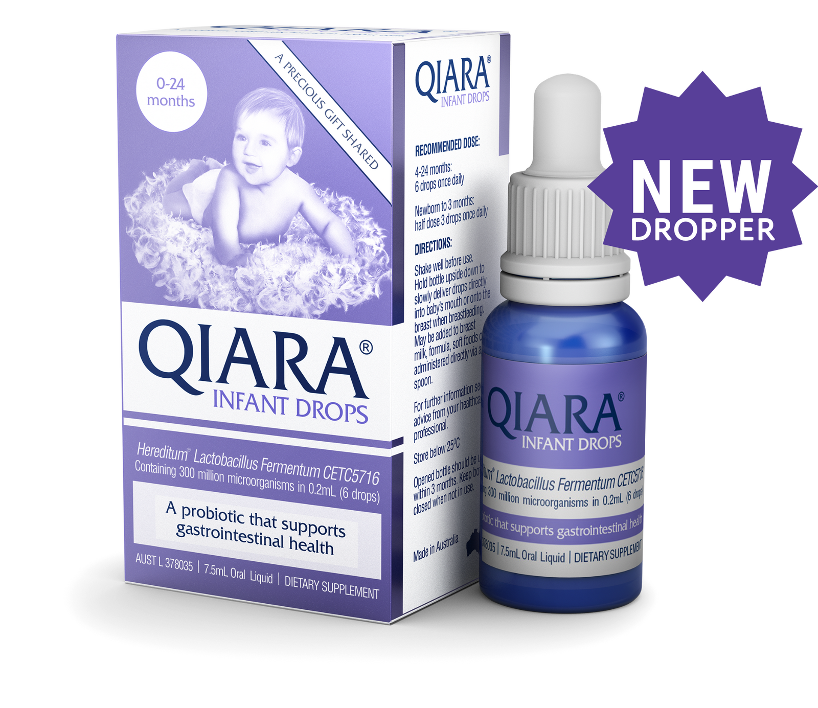 Qiara Infant Drops - 7.5mL